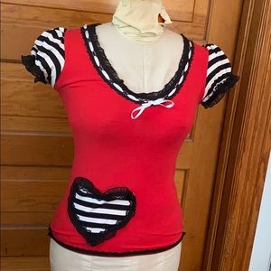 Jessica Louise retro inspired top